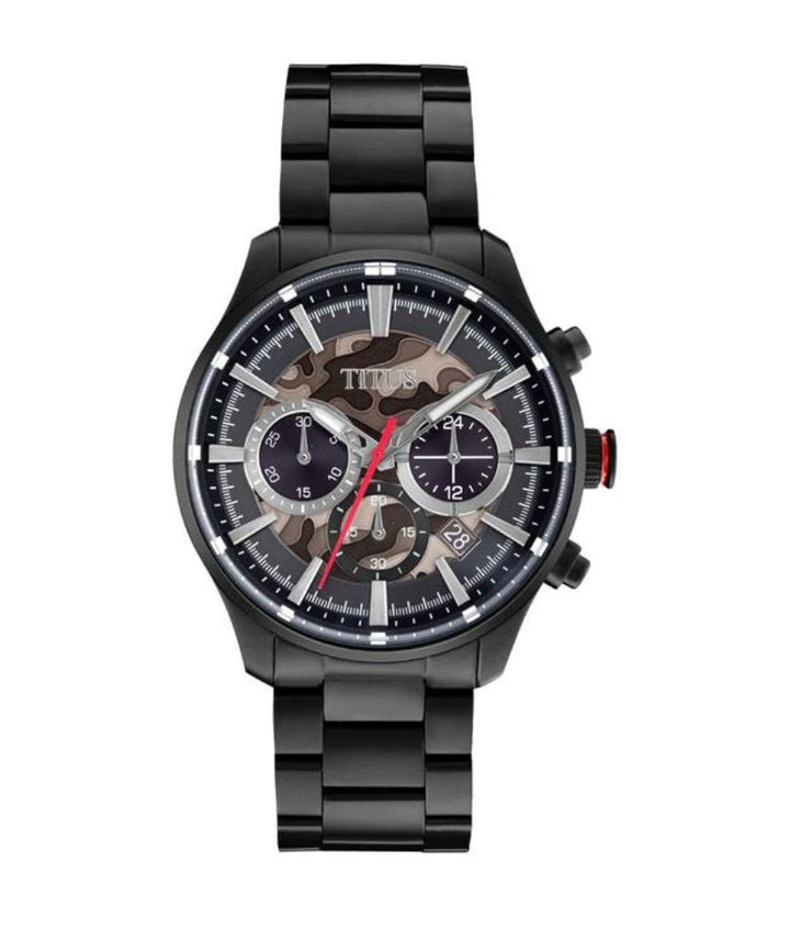 Saber Chronograph Quartz Stainless Steel Watch  W06-03287-007