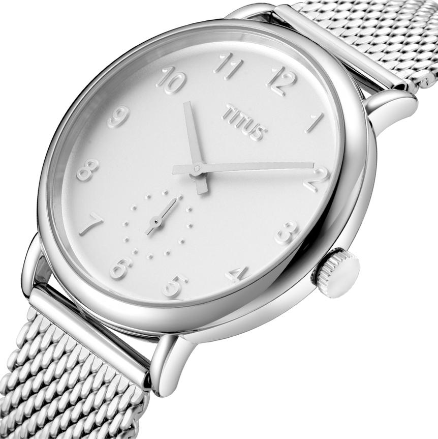 Nordic Tale 3 Hands Quartz Stainless Steel Watch (W06-03012-001)