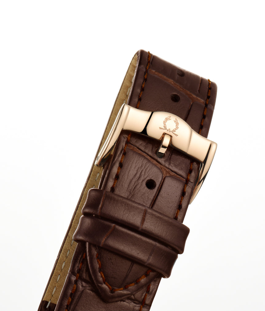 Sonvilier 3 Hands Date Mechanical Leather Watch(W06-03040-002)