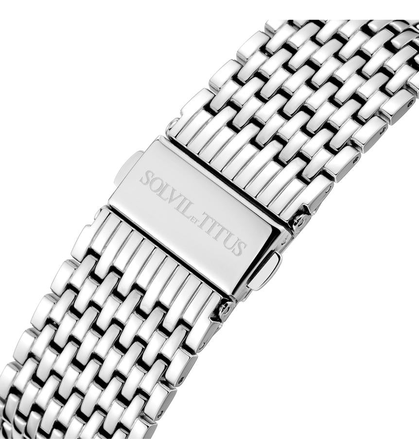 Interlude Multi-Function Quartz Stainless Steel Watch  W06-03041-002
