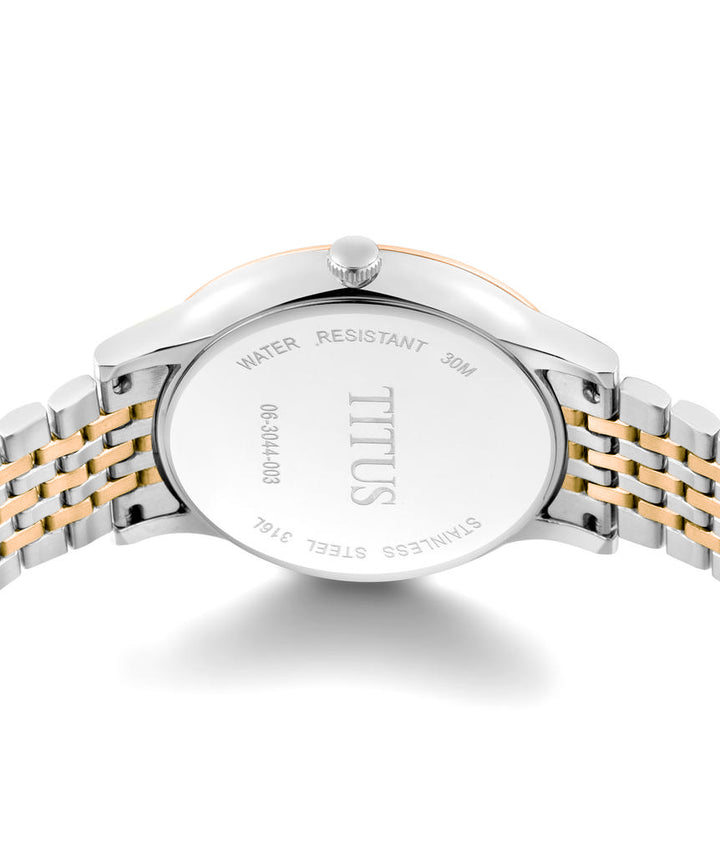 Classicist 3 Hands Quartz Stainless Steel Watch W06-03044-003