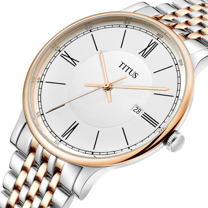 Classicist 3 Hands Quartz Stainless Steel Watch W06-03044-003