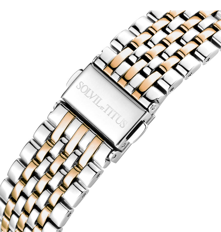 Classicist 3 Hands Quartz Stainless Steel Watch W06-03044-003