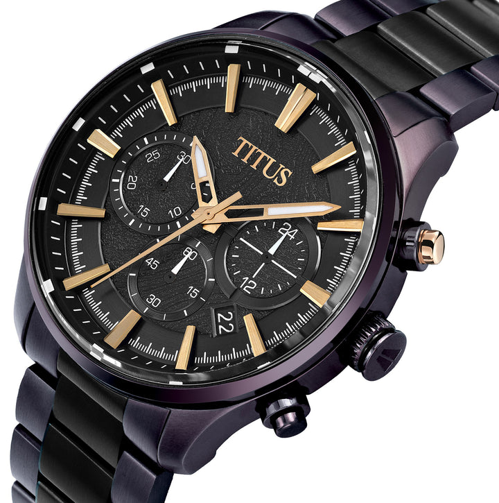 Saber Chronograph Quartz Stainless Steel Watch  W06-03082-033