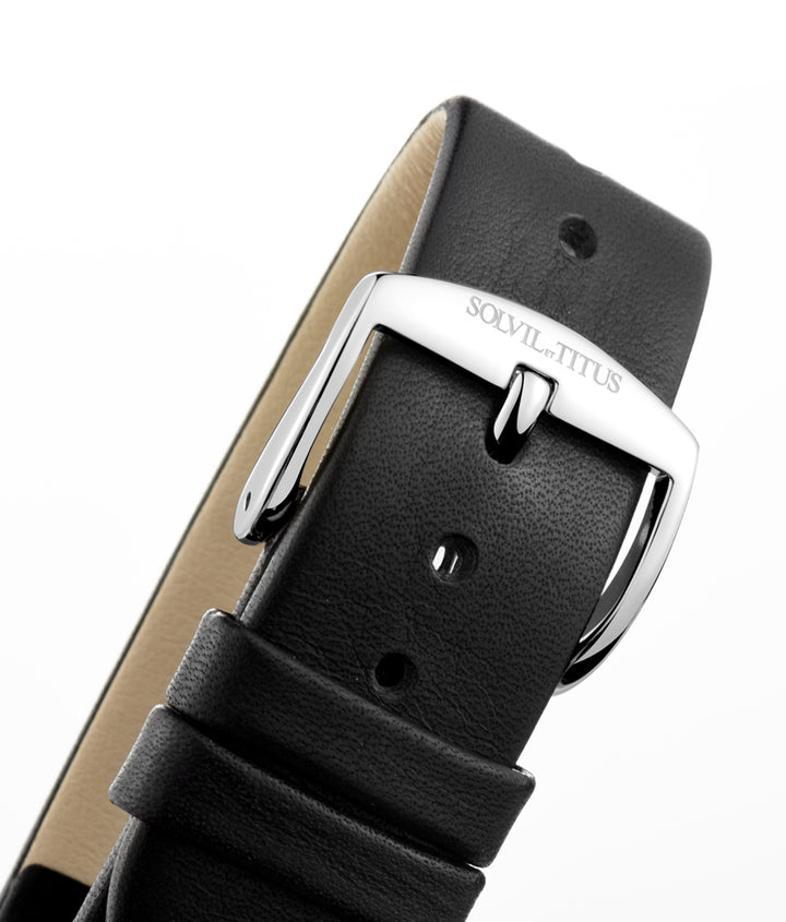 Interlude Multi-Function Quartz Leather Watch (W06-03084-004)