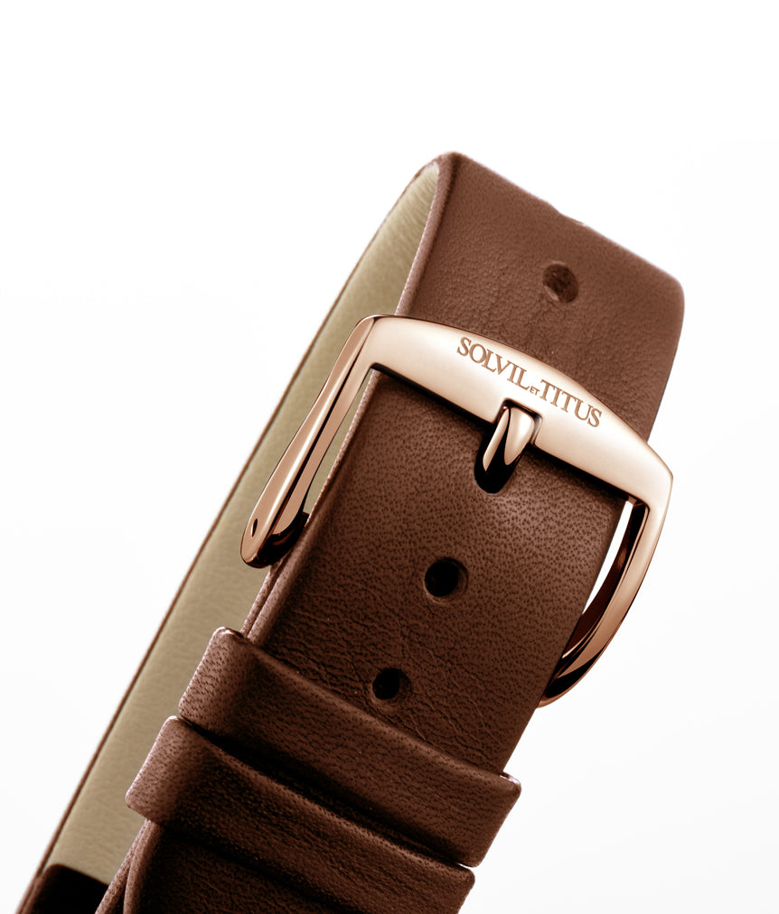 Interlude Multi-Function Quartz Leather Watch (W06-03084-007)