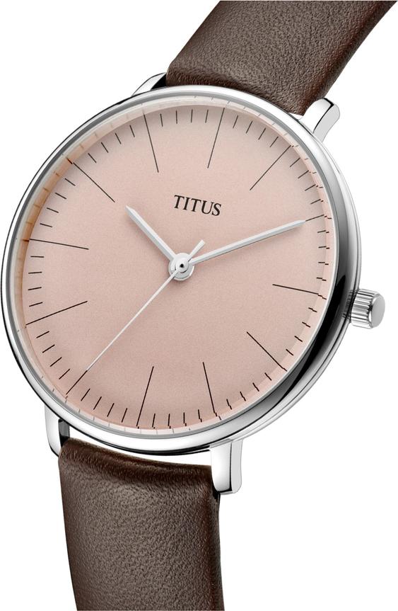 Interlude 3 Hands Quartz Leather Watch W06-03095-002