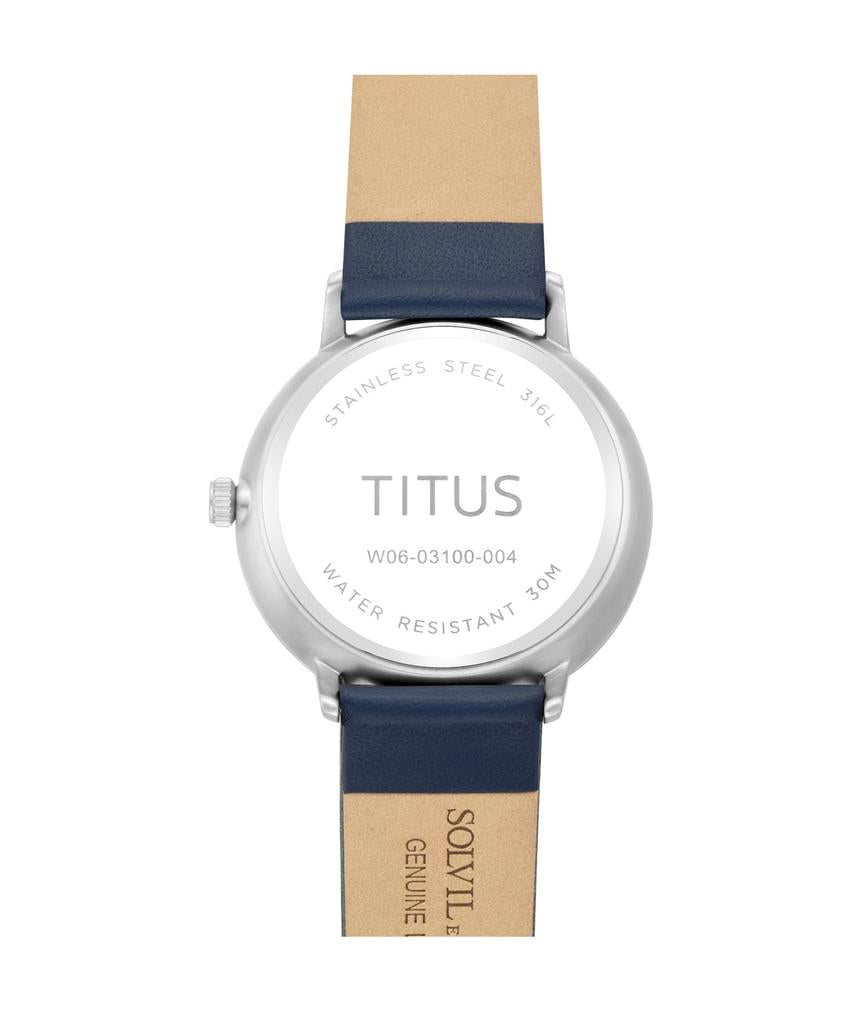 Nordic Tale 3 Hands Date Quartz Leather Watch (W06-03100-004)