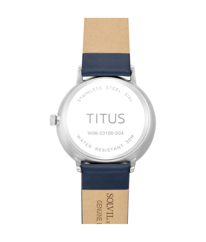 Nordic Tale 3 Hands Date Quartz Leather Watch (W06-03100-004)