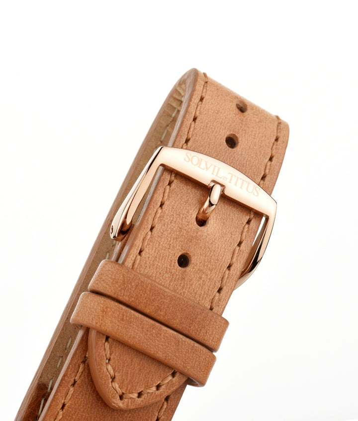 Interlude Chronograph Quartz Leather Watch W06-03101-004