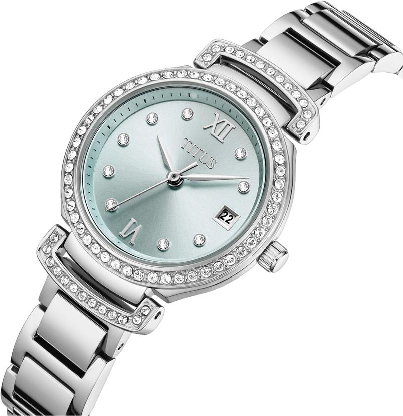 Fair Lady 3 Hands Date Quartz Stainless Steel Watch  W06-03139-017