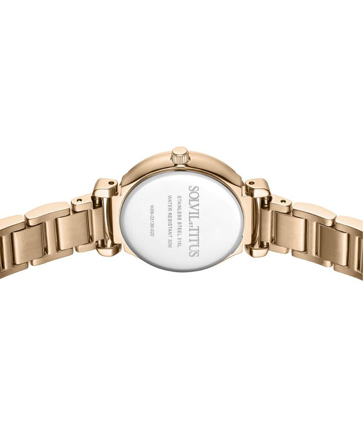 Fair Lady 3 Hands Date Quartz Stainless Steel Watch  W06-03139-020