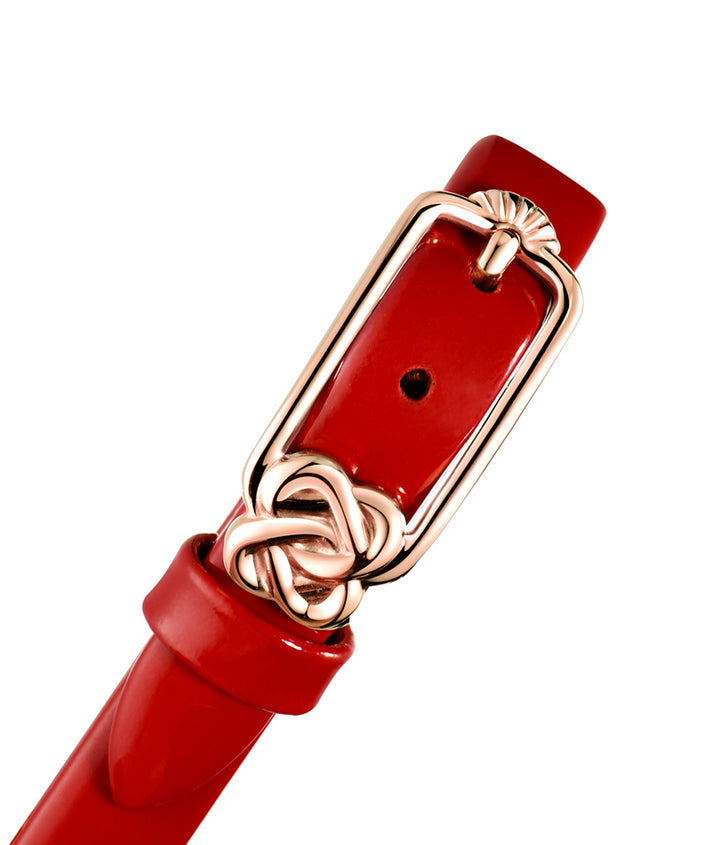 Ring & Knot 2 Hands Quartz Leather Watch (W06-03172-001)