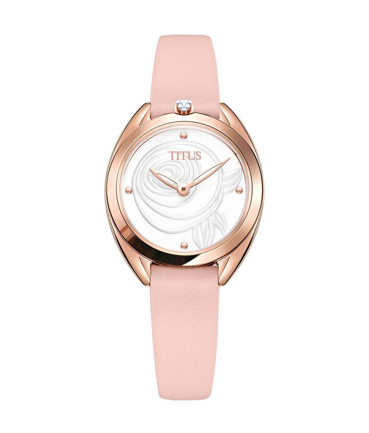 Ring & Knot 2 Hands Quartz Leather Watch W06-03172-002