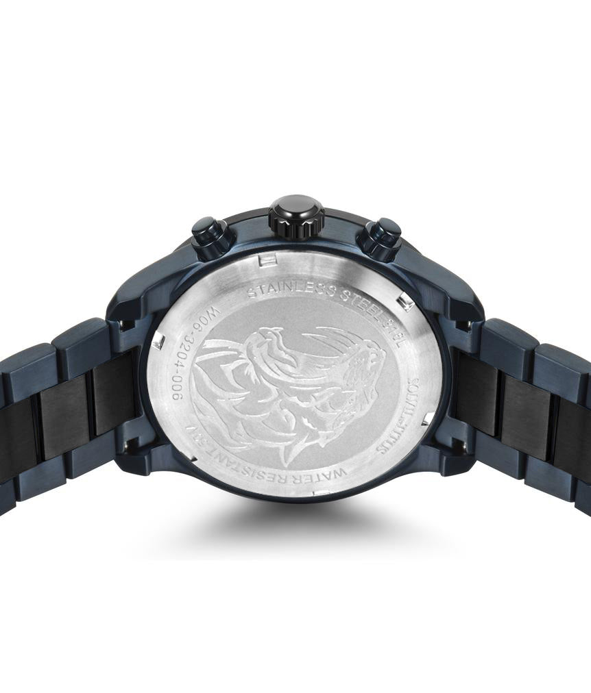 Saber Chronograph Quartz Stainless Steel Watch (W06-03204-006)