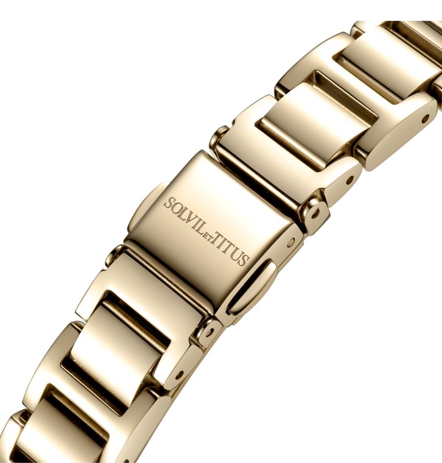 Fair Lady 3 Hands Quartz Stainless Steel Malachite Watch (W06-03215-001)