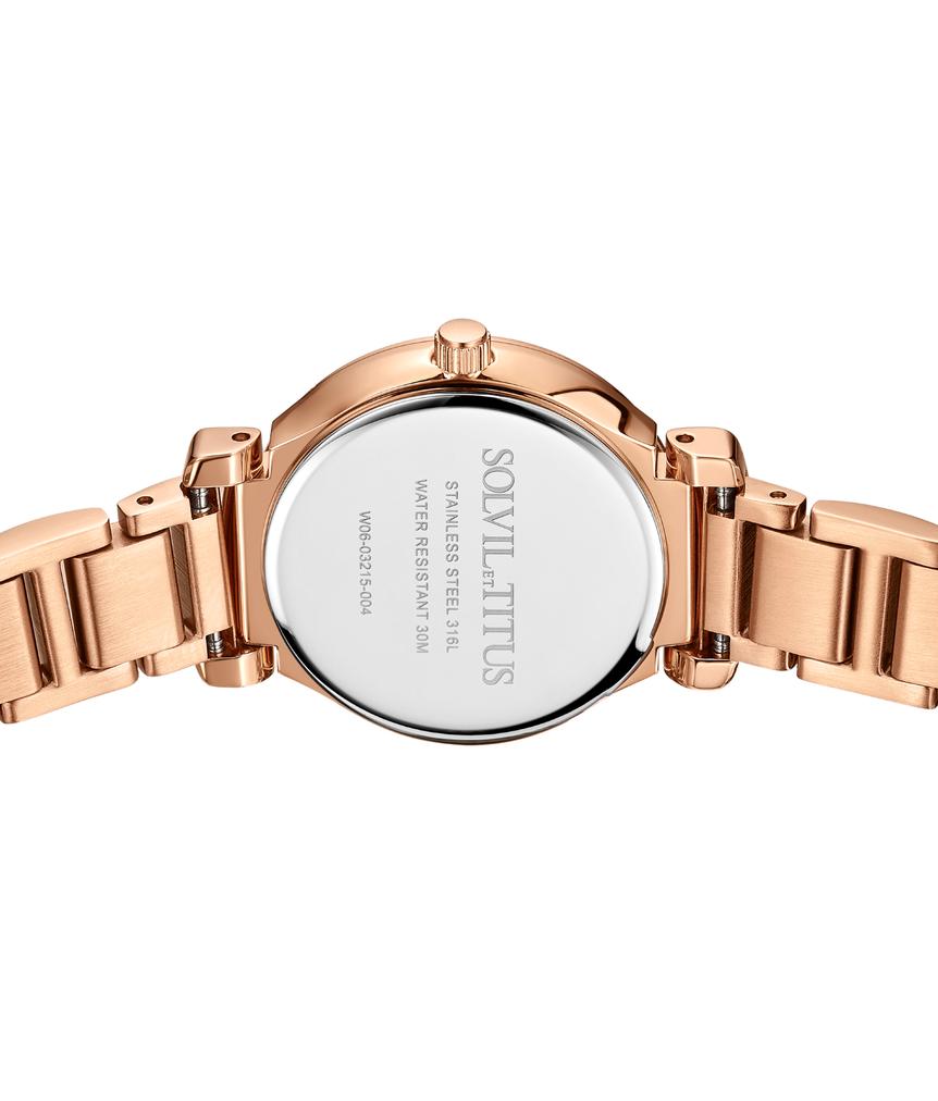 Fair Lady 3 Hands Quartz Stainless Steel Watch  W06-03215-004