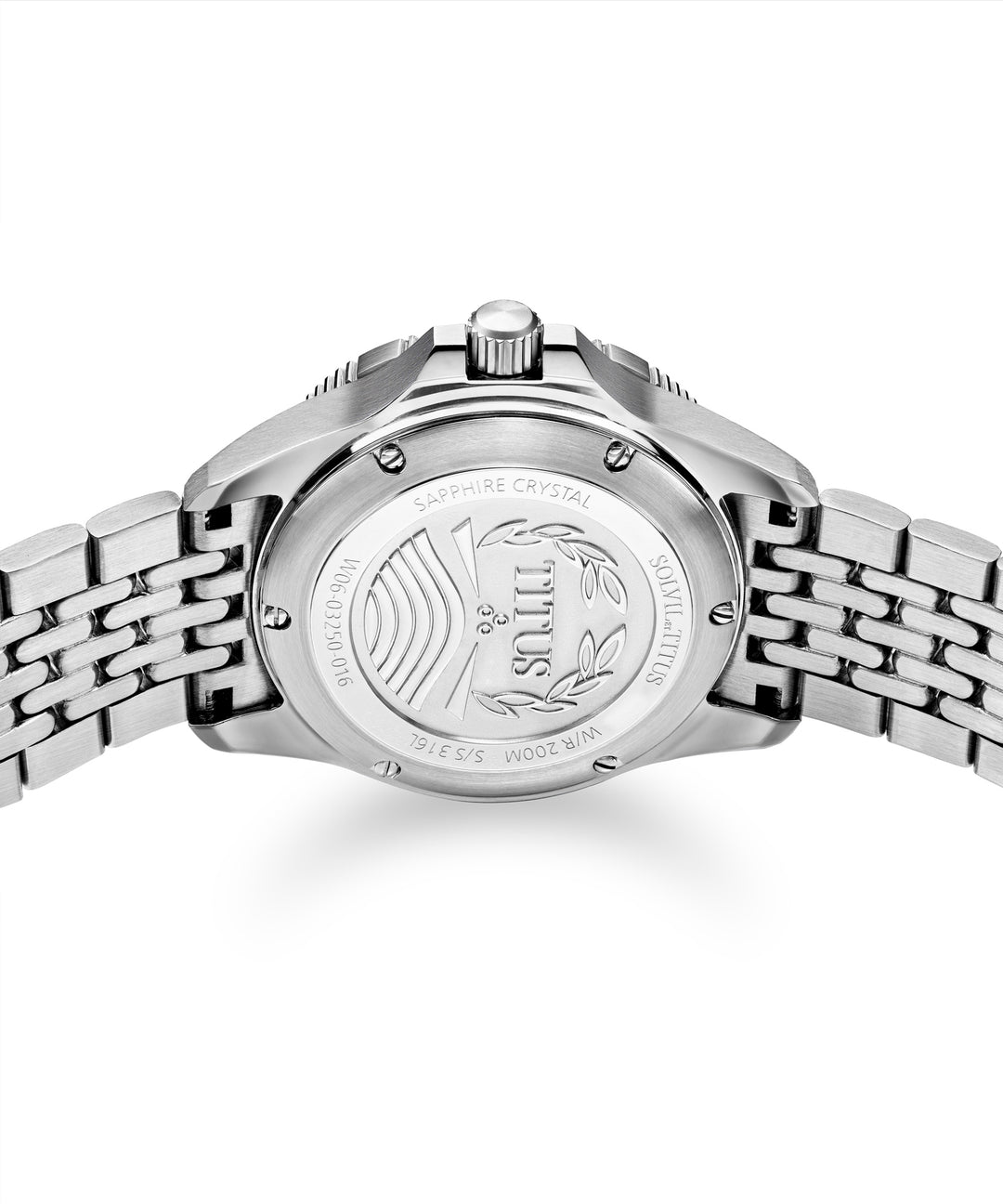 Valor 3 Hands Date Mechanical Stainless Steel Watch (W06-03250-016)