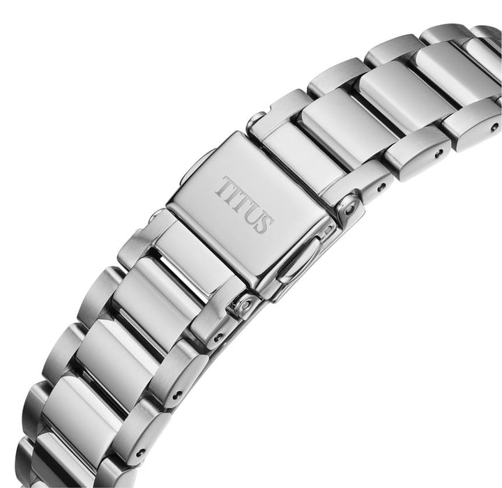 Devot Multi-function Day & Night Quartz Stainless Steel Watch  W06-03262-008