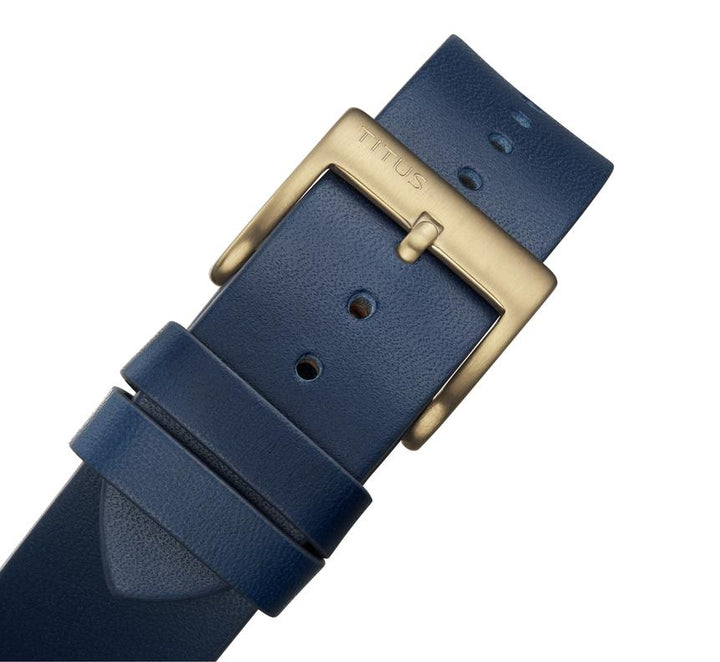 The Cape 3 Hands Mechanical Skeleton Leather Watch (W06-03279-007)