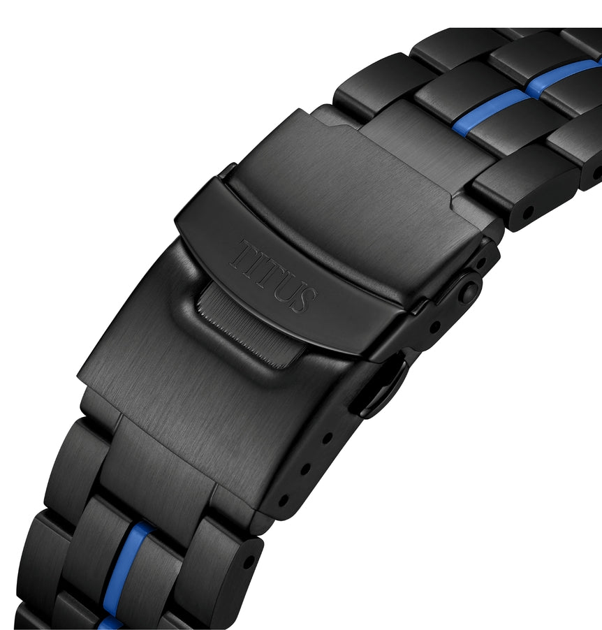 Saber Chronograph Quartz Stainless Steel Watch (W06-03282-004)