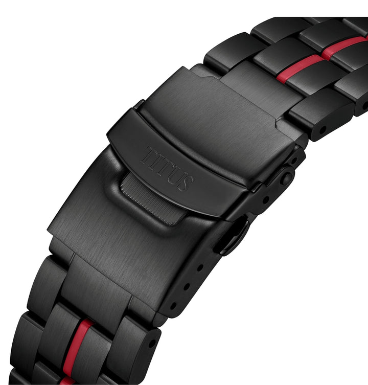 Saber Chronograph Quartz Stainless Steel Watch (W06-03282-005)