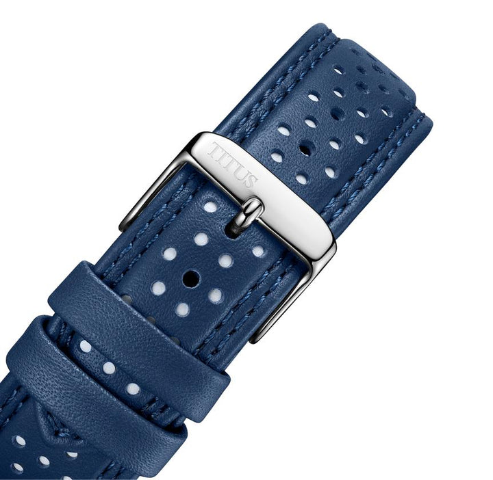 Modernist Chronograph Quartz Leather Watch (W06-03285-008)