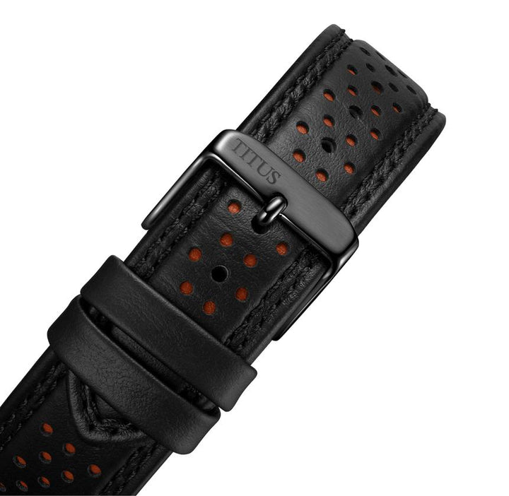 Modernist Chronograph Quartz Leather Watch (W06-03285-011)