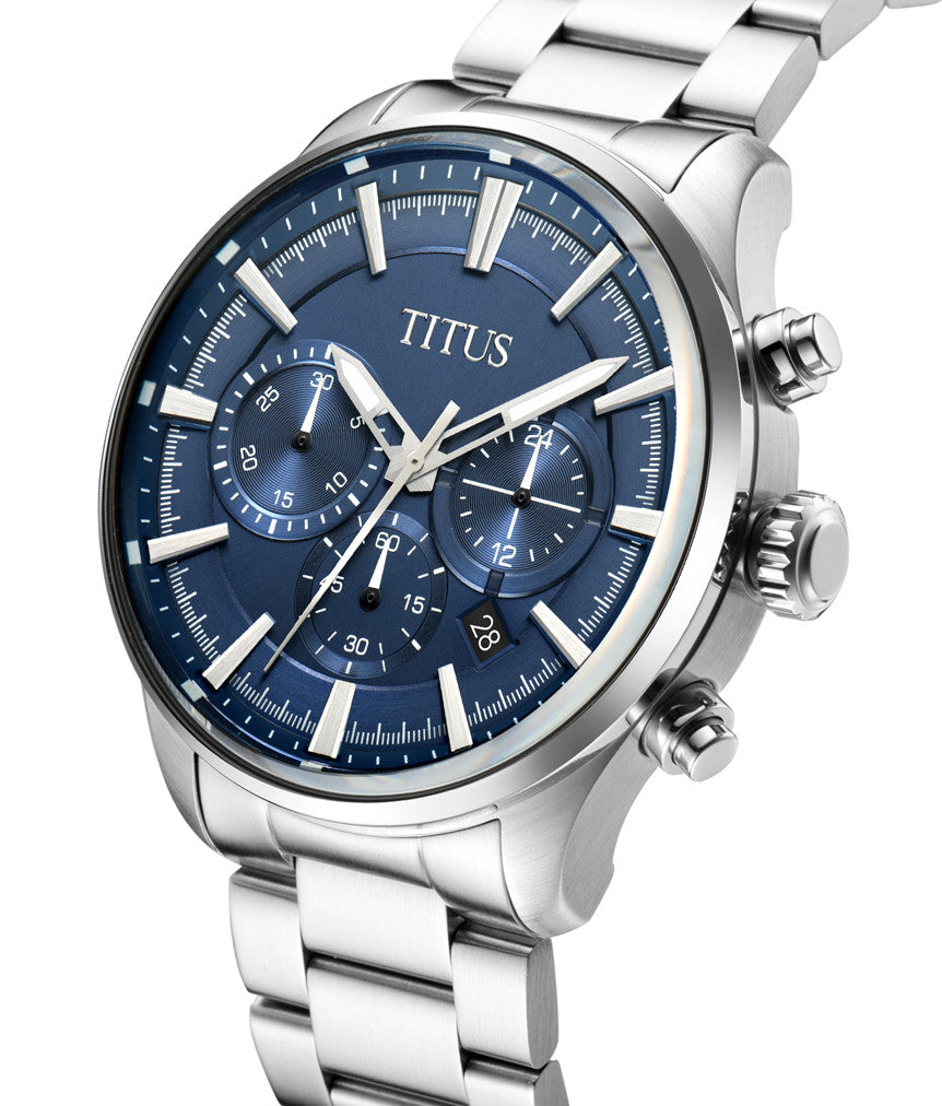 Saber計時石英不鏽鋼腕錶 (W06-03286-005)