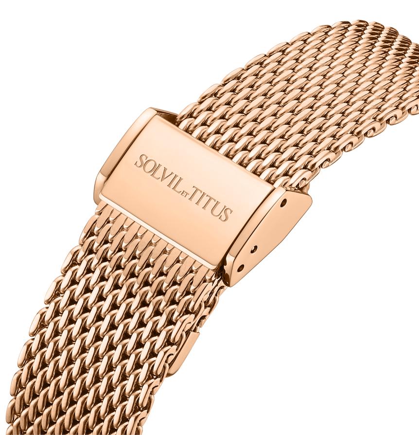 The Letter三針石英不鏽鋼腕錶 (W06-03302-001)