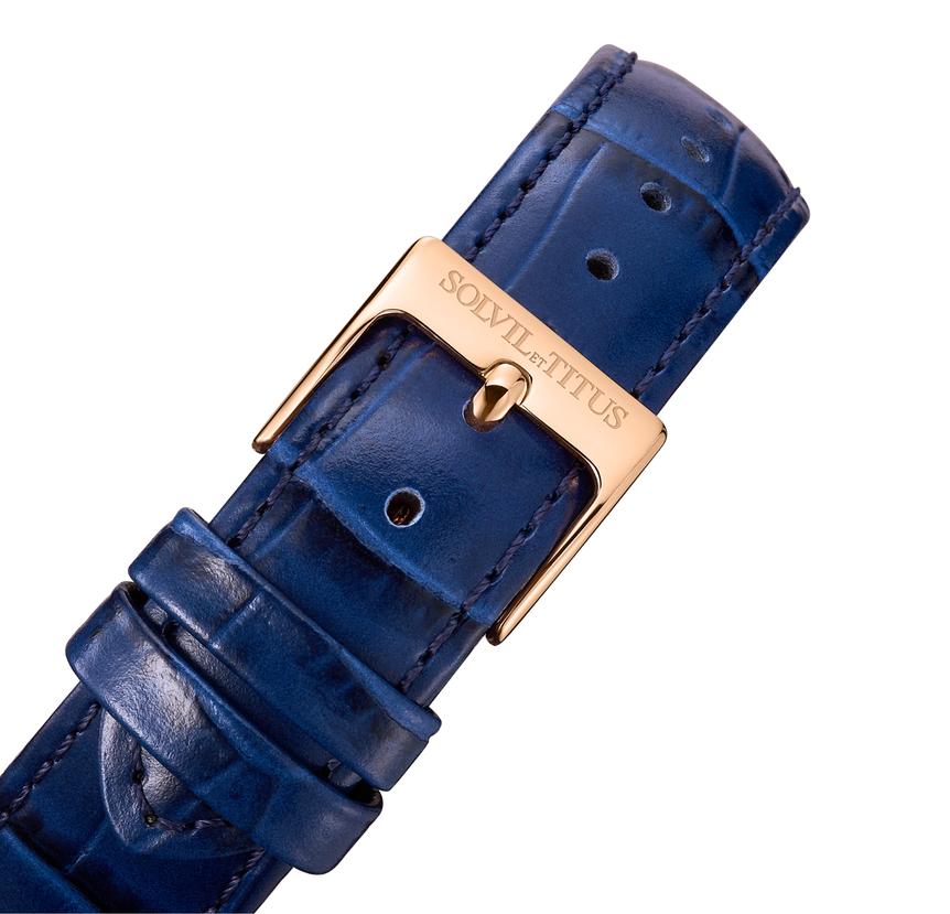 The Letter 3 Hands Quartz Leather Watch (W06-03302-002)