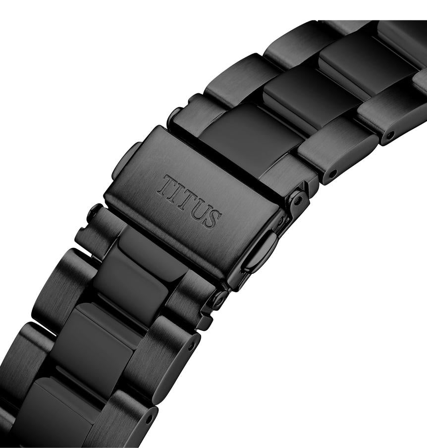 Enlight 3 Hands Mechanical Skeleton Stainless Steel Watch (W06-03305-007)