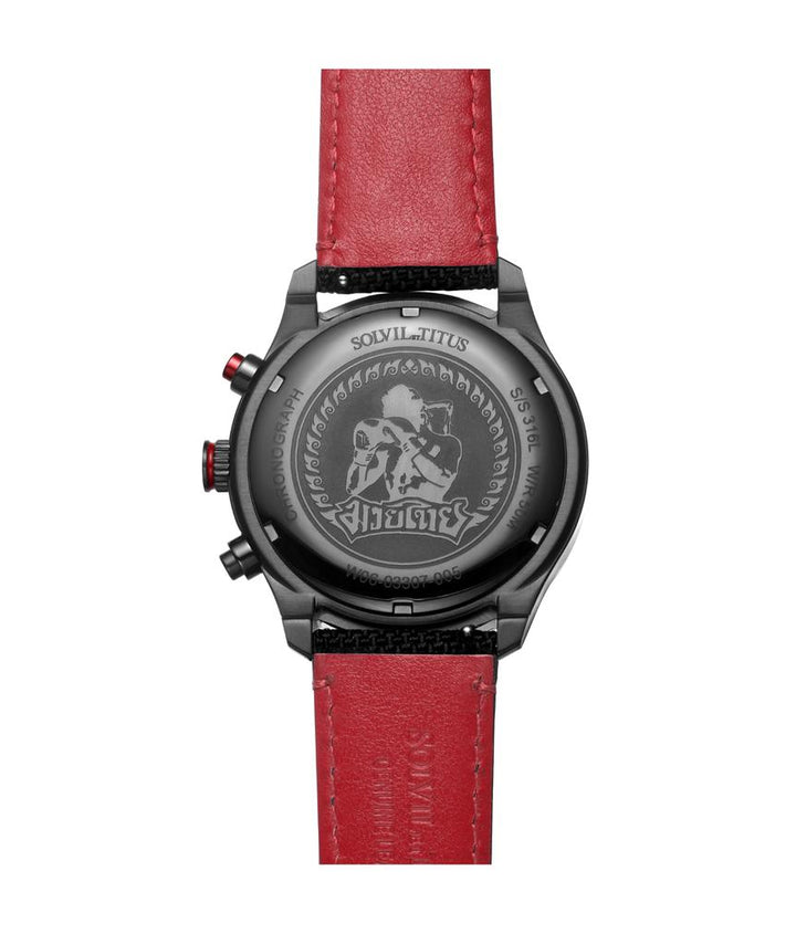 Saber "Muay Thai" Chronograph Quartz with Nylon Strap Watch (W06-03307-005)
