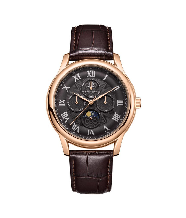 Classicist Multi-Function with Day Night Indicator Quartz Leather Watch (W06-03322-004)