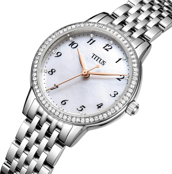 Fair Lady 3 Hands Quartz Stainless Steel Watch  W06-03374-005