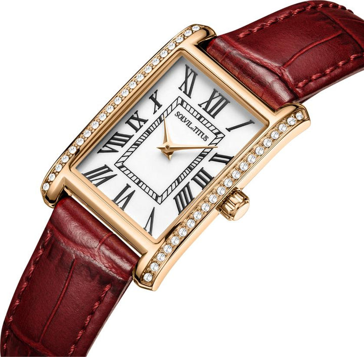 Fair Lady 2 Hands Quartz Leather Watch  W06-03400-003