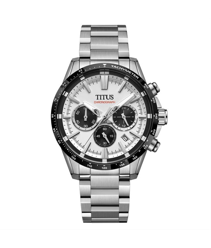 Saber Chronograph Quartz Stainless Steel Watch  W06-03401-001