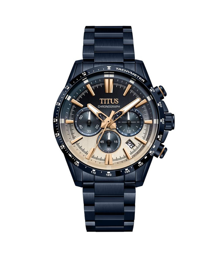 Saber Chronograph Quartz Stainless Steel Watch W06-03401-007