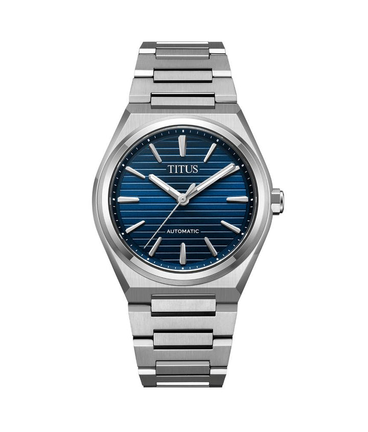 Exquisite 3 Hands Mechanical Stainless Steel Watch  W06-03402-002