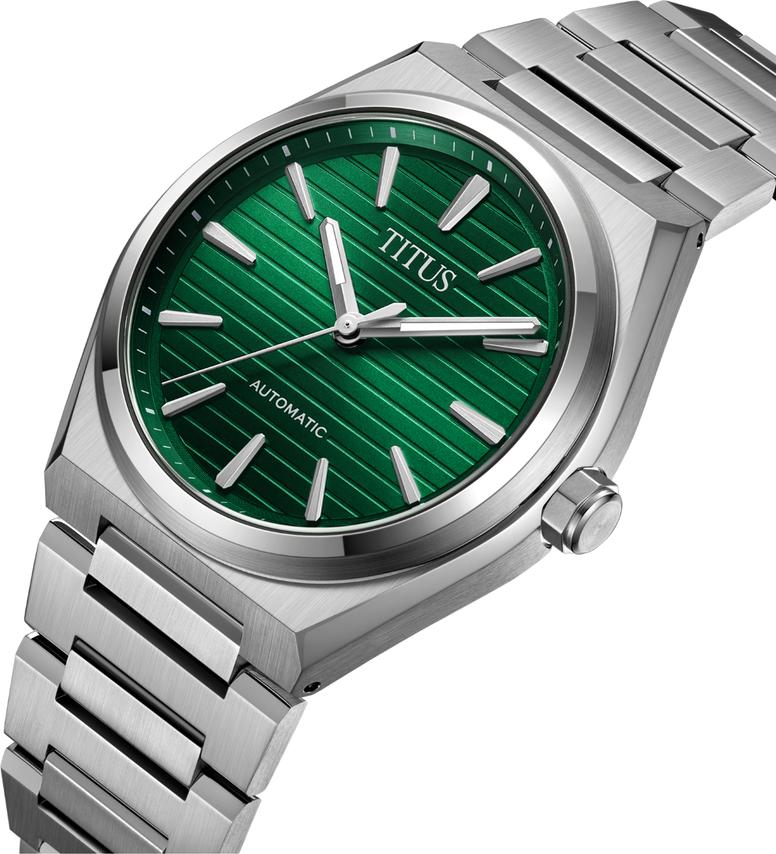 Exquisite 3 Hands Mechanical Stainless Steel Watch  W06-03402-003