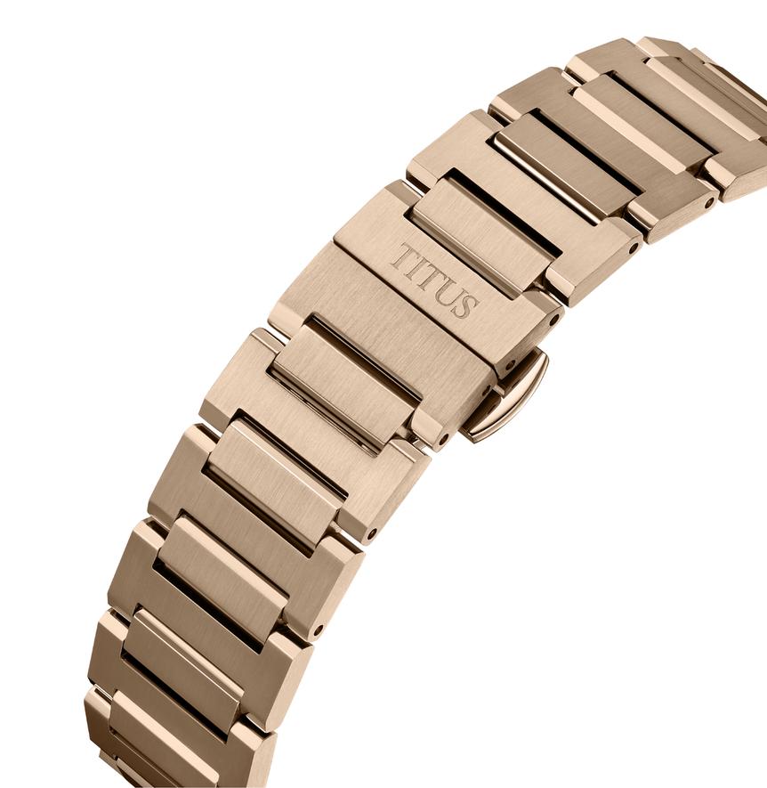 Exquisite 3 Hands Mechanical Stainless Steel Watch  W06-03402-004