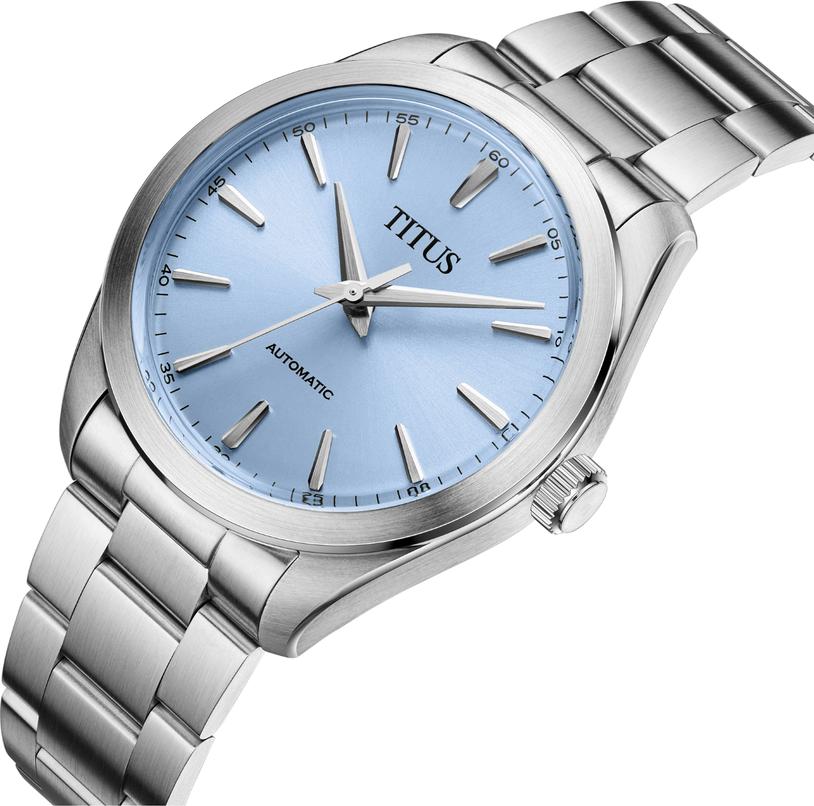 Cervus 3 Hands Mechanical Stainless Steel Watch  W06-03403-002