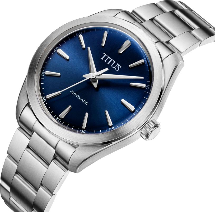 Cervus 3 Hands Mechanical Stainless Steel Watch  W06-03403-003