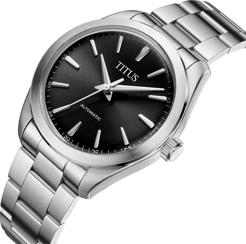 Cervus 3 Hands Mechanical Stainless Steel Watch  W06-03403-004