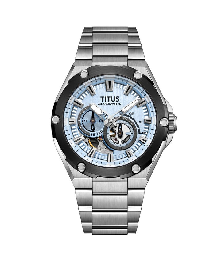 Voyager Multi-Function Mechanical Stainless Steel Watch  W06-03410-001