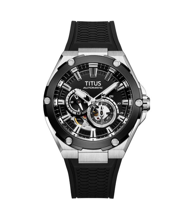 Voyager多功能自動機械不鏽鋼腕錶  W06-03410-004