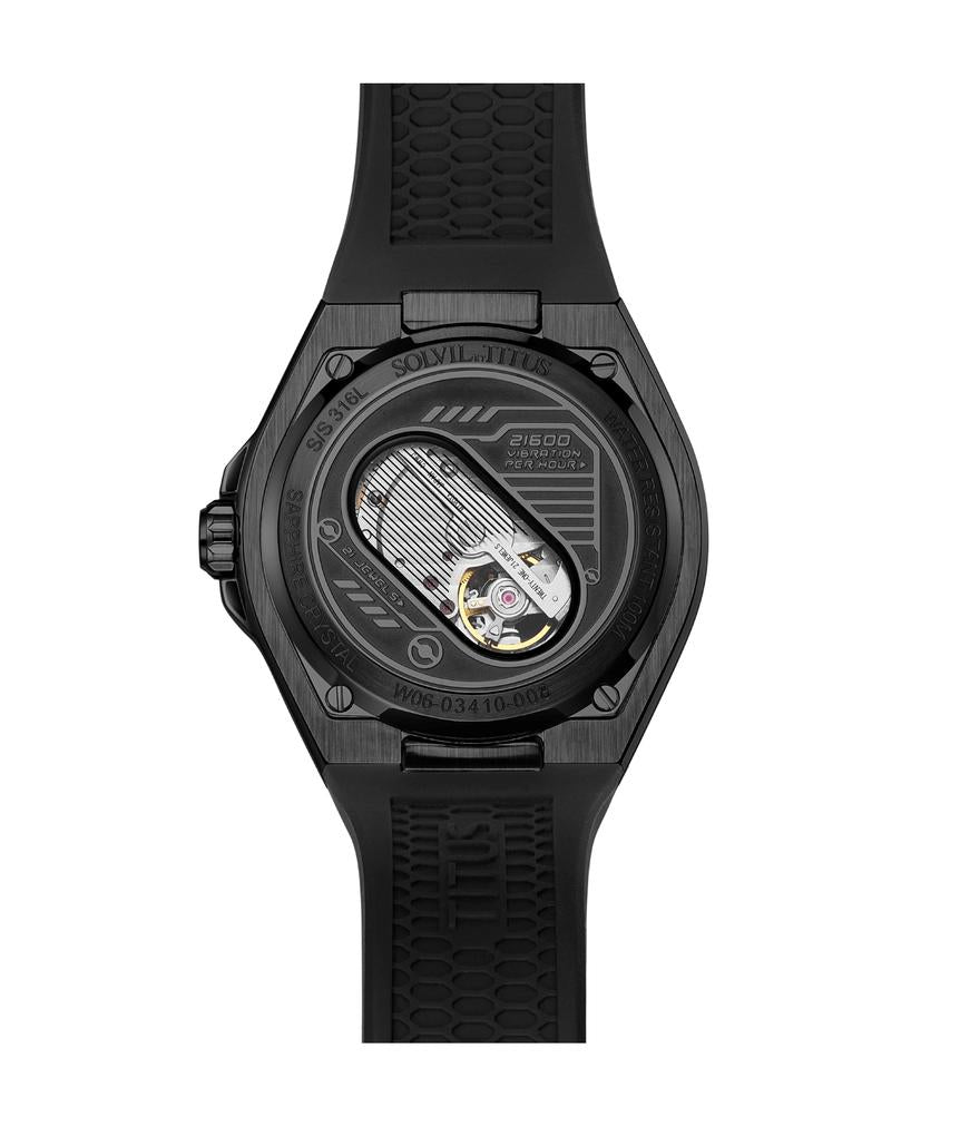 Voyager Multi-Function Mechanical Silicon Watch  W06-03410-008