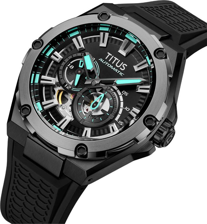 Voyager Multi-Function Mechanical Silicon Watch  W06-03410-008