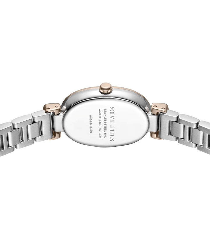 Fair Lady 3 Hands Quartz Stainless Steel Watch  W06-03412-002