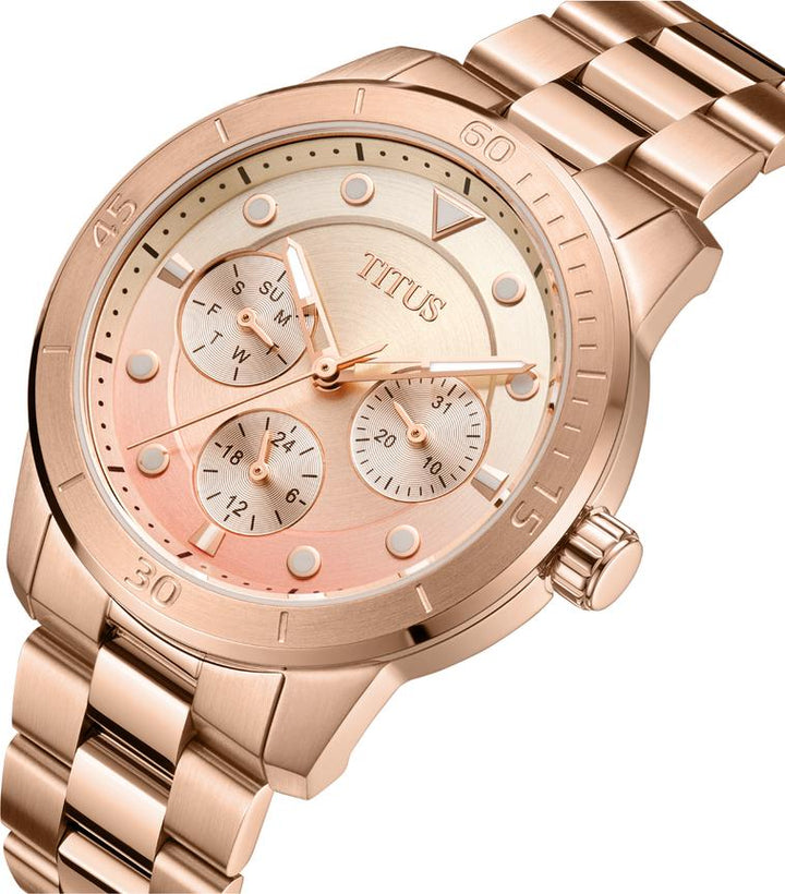 Aspira Multi-Function Quartz Stainless Steel Watch  W06-03413-004